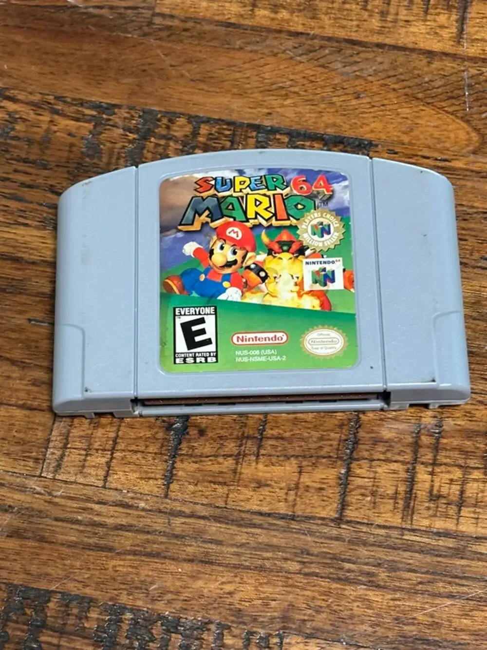 Super Mario 64 (Nintendo 64 N64, 1996) Cartridge Only Authentic Original